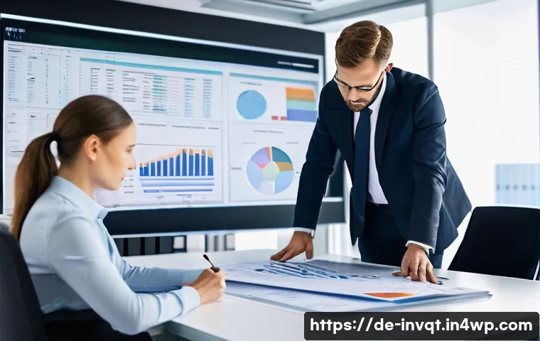위험 관리 지침 및 사례 연구 - **Prompt 1: The Evolution of Risk Management – From Paper to Predictive Analytics**
"A vibrant, ...